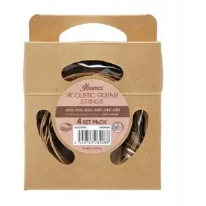 Comparateur de prix : Ibanez PIACSP6C Jeu de 4 cordes pour guitare acoustique