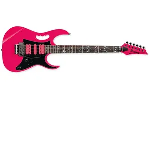 Comparateur de prix : Ibanez JEMJRSP Pink Steve Vai Signature guitare électrique