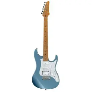 Comparateur de prix : Ibanez AZ2204-ICM Prestige - Ice Blue Metallic - Guitare électrique (+ étui)