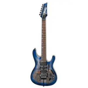 Ibanez S1070PBZ-CLB Celurean Blue Burst Sabre PremiumVendu parwoodbrass