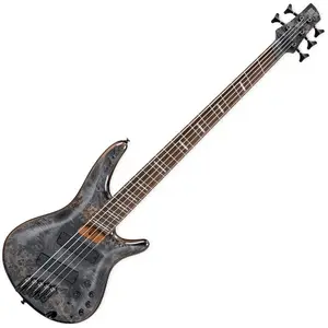 Basse électrique multi-échelle Ibanez Bass Workshop Series SRMS805-DTW noirVendu parmichenaud