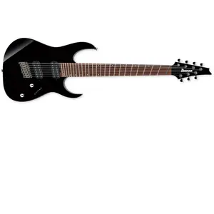 Comparateur de prix : Ibanez RGMS7 Black Multi Scale guitare électrique 7 cordes
