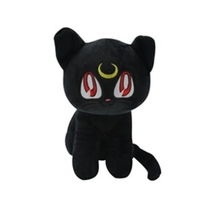 OEM Peluche Sailor moon - Chat Luna Noir 30cm pas cher