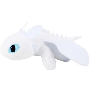 OEM Peluche How to Train Your Dragon - LightFury 23cm pas cher