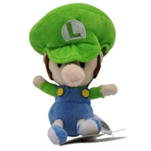 OEM Peluche Super Mario - Enfant Mario Vert 15cm pas cher
