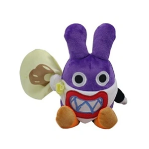 OEM Peluche Super Mario - Voleur Lapin Violet 22cm pas cher