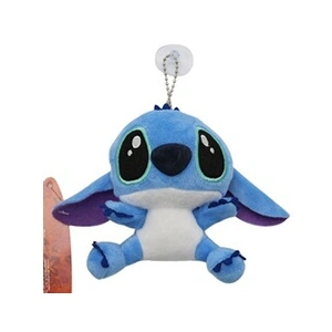 OEM Peluche Pendentif Stitch avec Ventouse - Bleu & Blanc 12cm pas cher