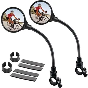 MARSEE Lot de 2 Retroviseur Velo, Rétroviseurs de Vélo Grand Angle Rotatifs à 360° pour Vélo de Montagne, Vélo électrique pas cher