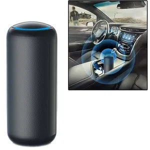 Purificateur Car Cup pour éliminer la fumée et le smog PM2.5 Noir
