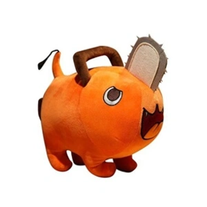 Peluche Chainsaw Man Pochita poupées FONGWAN doux peluches Jouet Cadeau pour Enfant 40cm-Brun pas cher