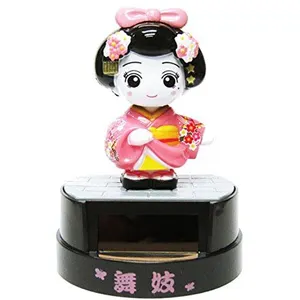 Non communiqué Figurine solaire Maiko-Rose du Père Noël pas cher