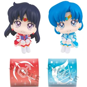 MegaHouse Statuettes Look Up Eternal Sailor Mercury & Eternal Sailor Mars Set 11 cm - Sailor Moon CosmosVendu paramazon