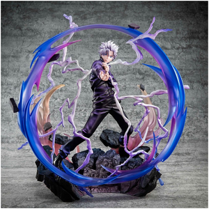 Megahouse JUJUTSU KAISEN STATUETTE PVC DX SATORU GOJO KYOSHIKI MURASAKI VER. 26