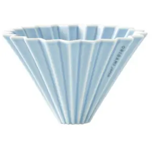 Dripper Origami S   bleu mat
