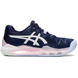 Asics Gel-Resolution 8 Clay bleu marine 37 pas cher