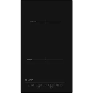 Sharp Table domino induction 30cm 3600w noir - KH3I25NT0K pas cher