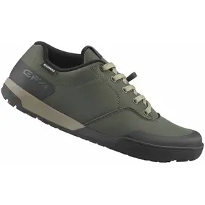 Chaussures Shimano GF4 VTT vert olive - 44 pas cher