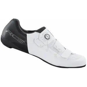 Shimano Mixte Zapatillas SH-RC502 Chaussure de Cyclisme, Blanco, 45 EU pas cher