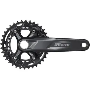 Comparateur de prix : Pédalier VTT Shimano Deore M5100 11V 170mm 36-26 intégré - Noir