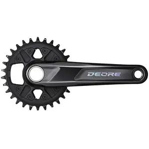 Pédalier VTT Shimano Deore Fc-M6120-1 - Noir - 175mm/32 dents