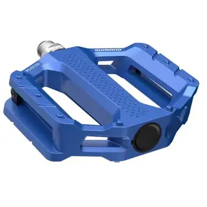 Pedale vtt/trekking/city shimano explorer ef202 bleu (pr) pas cher