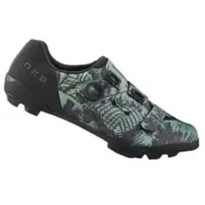Chaussures de compétition en gravel Shimano SH-RX801 - feuilles tropicales - 45 pas cher