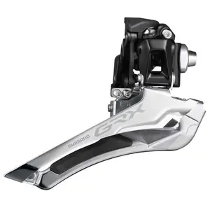 Dérailleur Avant Vélo Route Campagnolo Veloce 10 Vitesses à Braser Double Noir