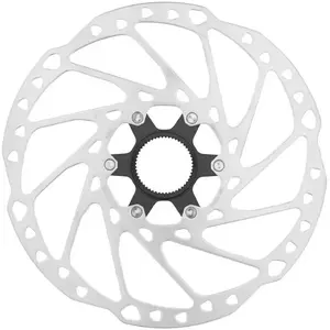 Comparateur de prix : SHIMANO Mixte - Adulte E-SMRT64LEC Disque de Frein, Argent, Diamètre: 203mm