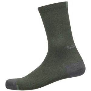 Comparateur de prix : Chaussettes Shimano Performance Wool vert foncé - 36-40