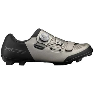 Chaussures Shimano XC5 VTT 2022 gris brillant noir - 44 pas cher