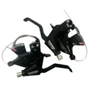 Comparateur de prix : Levier/manette vtt 8vx3. shimano acera/altus v-brake noir m310 (pr)