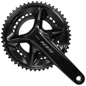 Pédalier route 12V Shimano 105 R7100 50-34- 175mm pas cher