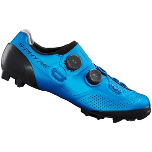Shimano Mixte Zapatillas SH-XC902 Chaussure de Cyclisme, Azul, 45 EU pas cher