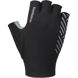 Shimano - Shimano Advanced Gloves - Gants taille M, noir pas cher
