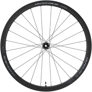 Comparateur de prix : Shimano Roue Avant De Route Dura Ace R9270 C36 Cl Disc Carbon Tubeless
