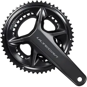 Pédalier 12 vitesses Shimano Ultegra FC-R8100 - Noir - 50/34T pas cher