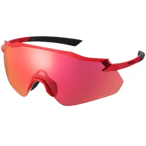 Lunettes Shimano Equinox rouge avec verres Ridescape rose pas cher