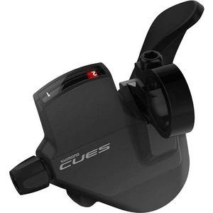 Comparateur de prix : Commande gauche shimano cues sl u4000 l  avec indicateur  2x9v noir