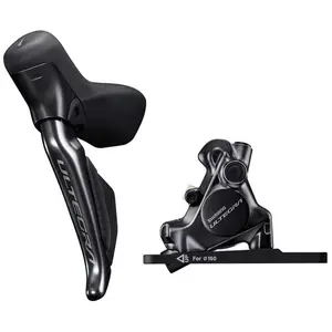 Comparateur de prix : Manette frein dérailleur hydraulique gauche avant Shimano Ultegra Di2 TU