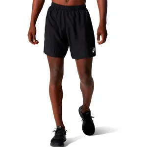Asics Short Core 7" Homme" - Black, Black S pas cher