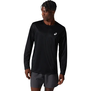 T-shirt manches longues Asics Core lite-show 2011C340 - 001 Noir XL pas cher