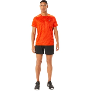 Asics Core All Over Print Top orange L pas cher