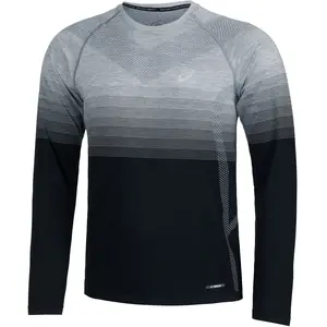 Asics T-Shirt Sans Couture noir M pas cher