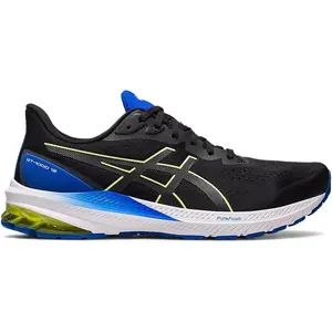 Chaussures de Running Asics GT-1000 12 Noir Jaune Homme pas cher