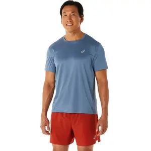 Asics T-Shirt Katakana gris S pas cher