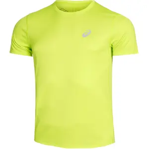 Asics Core Manches Courtes Top lime S pas cher