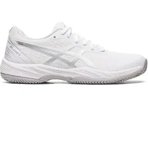 Asics 1042A217-100 Gel-Game 9 Clay/OC Femme White/Pure Silver EU 41.5 pas cher