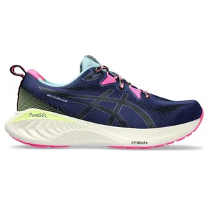 Chaussures de Running Asics Gel Cumulus 25 TR Bleu Rose Femme pas cher