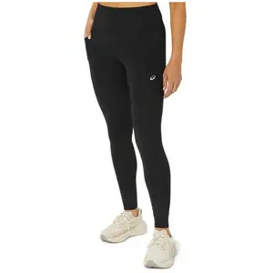 Asics - Women's Road High Waist Tight - Collant de running taille S, noir