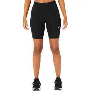 ASICS Road High Waist 8 Inch Short Collant De Course Femmes - Noir, Taille XS pas cher